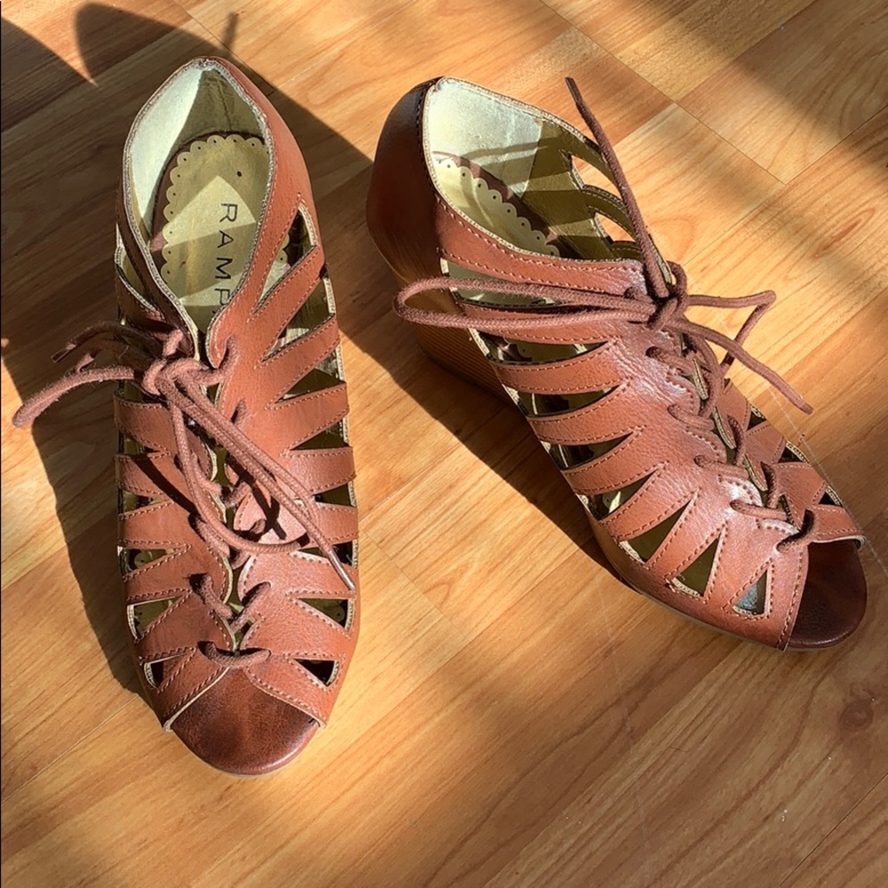 Open Toe Wedges